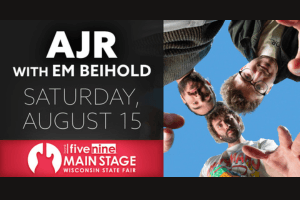 AJR at the WI State Fair