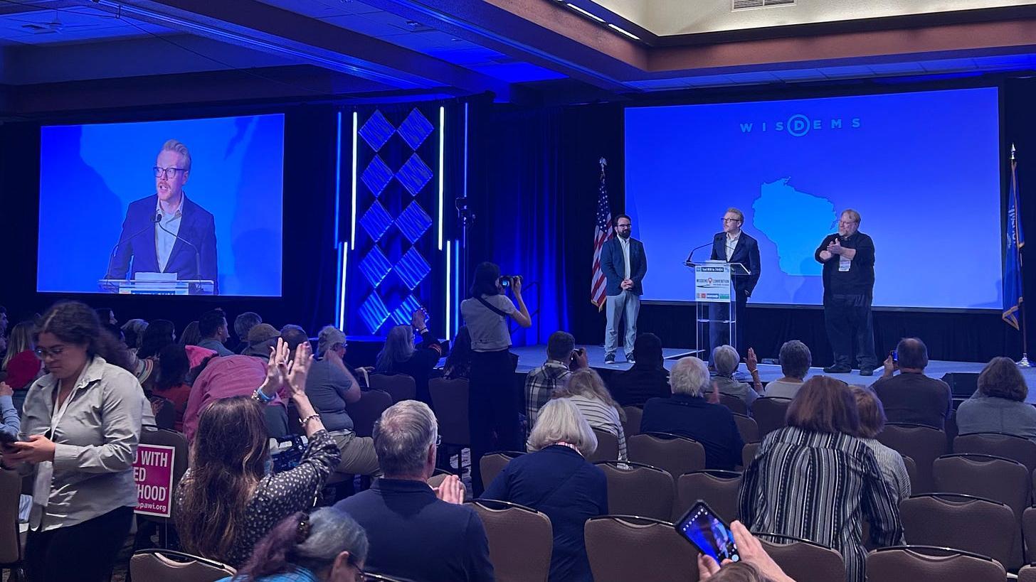 Devin Remiker elected to be the next Chair of the Democratic Party of Wisconsin