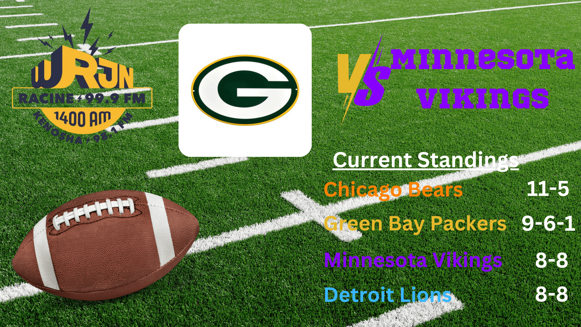 Packers Play Vikings In Final Regular Season Game
