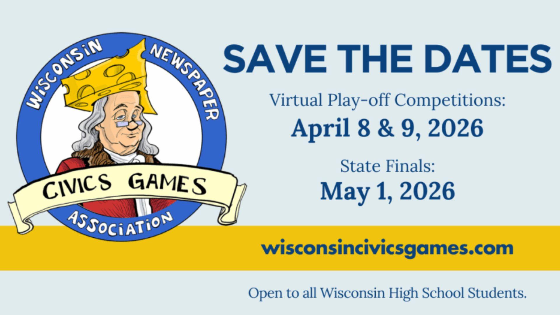 2026 Wisconsin Civics Games to feature local students
